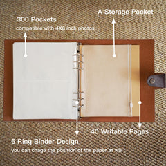 Adeerus pages d'écriture offrent espace pour dates et anecdotes