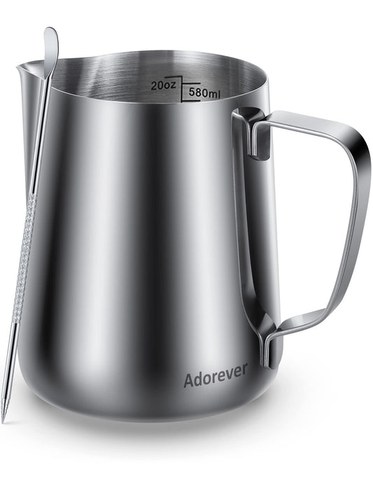 Adorever pichet face 20oz montrant design et capacité pratique