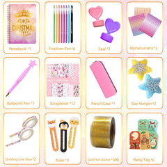 AE LIFE planche d'autocollants et paillettes, personnalise pages joyeusement