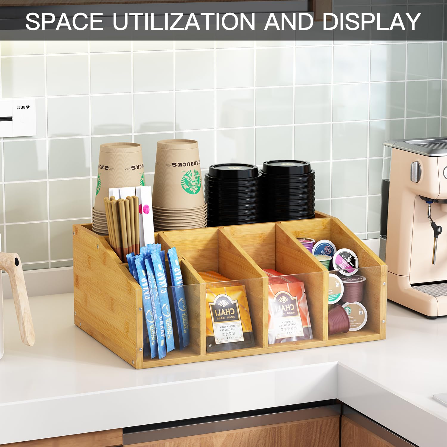 AEEHFENG comparaison taille avec tasse illustre capacité de rangement pratique