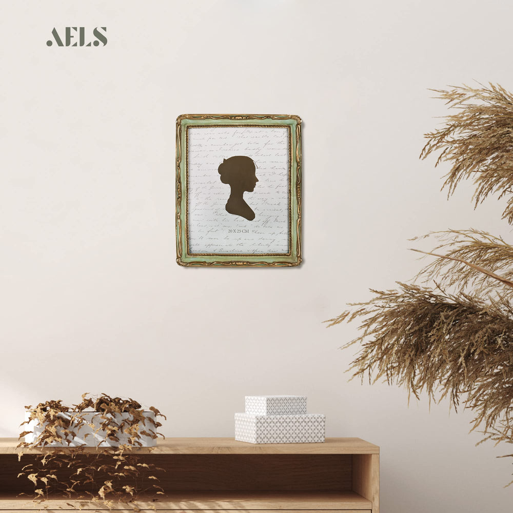 AELS cadre à côté d'un objet pour comparer l'échelle et visualiser la taille 8x10