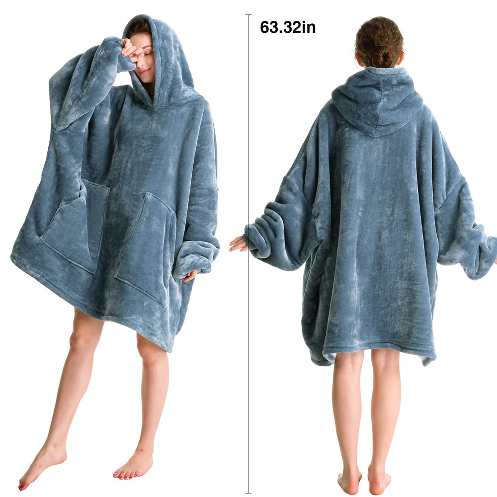 Aemicion capuche large couvrante pour chaleur et intimité