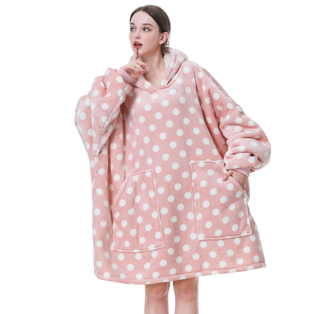 Aemicion vue avant du hoodie couverture offrant chaleur et style