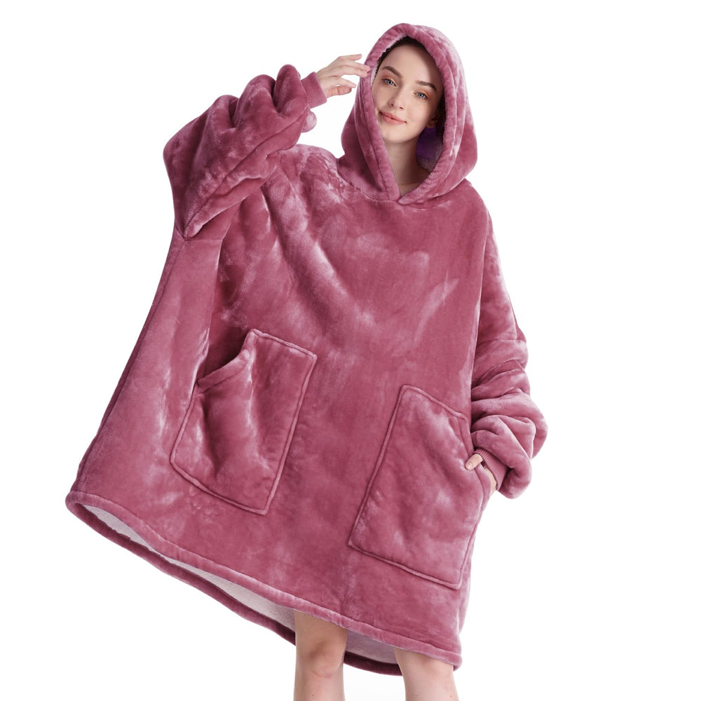 Aemicion hoodie couverture face avant montrant design et confort