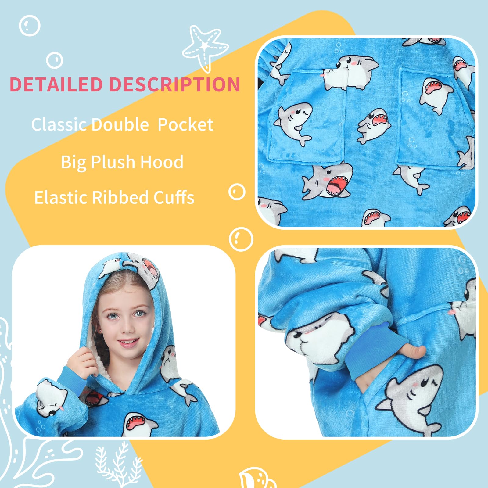 Aemicion enfant porte la hoodie dehors pour chaleur et liberté de mouvement