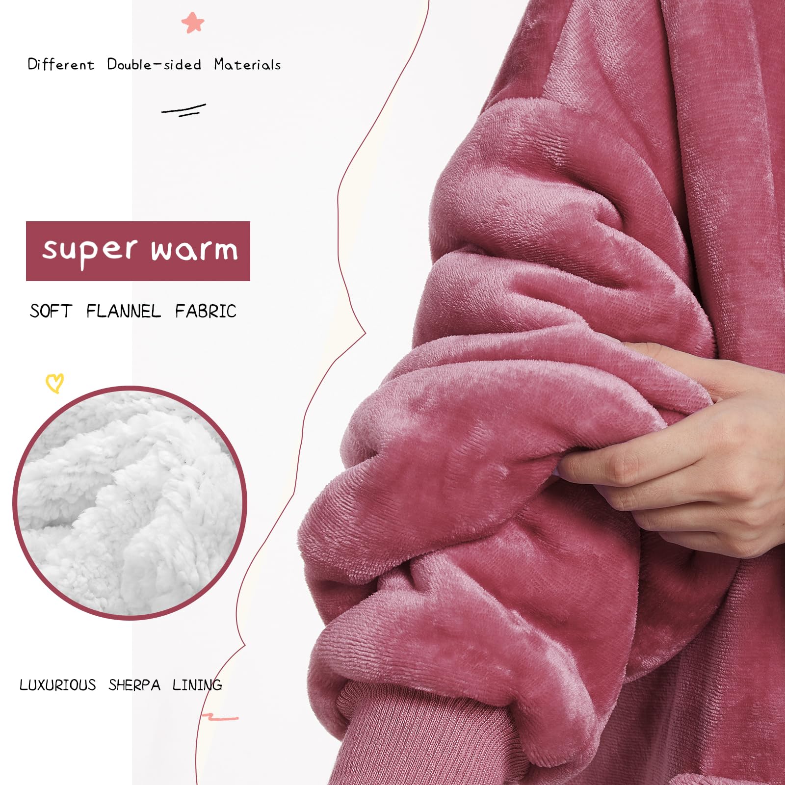 Aemilas comparaison de taille portée par modèle montrant l'ajustement oversize polyvalent