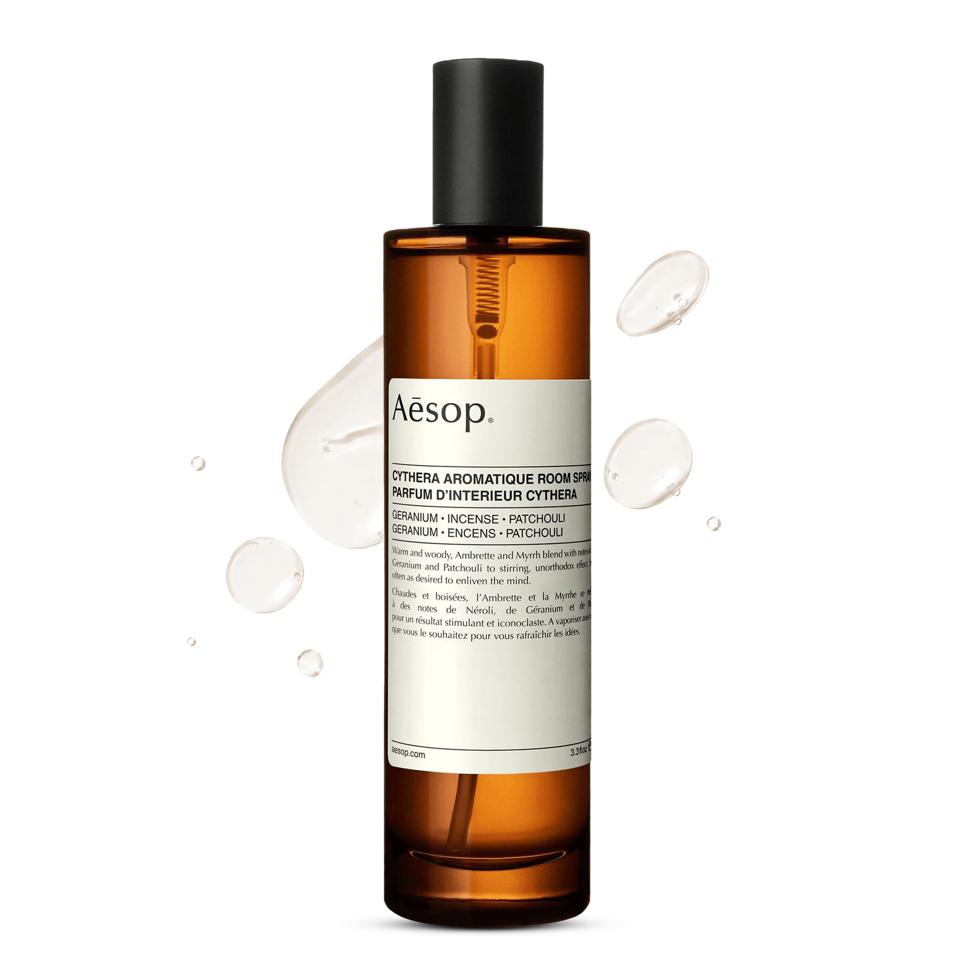 Aesop Cythera flacon face 100 ml montrant un design élégant et durable