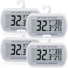 AEVETE thermomètre pack avant montrant le boîtier et l’écran, visibilité optimale