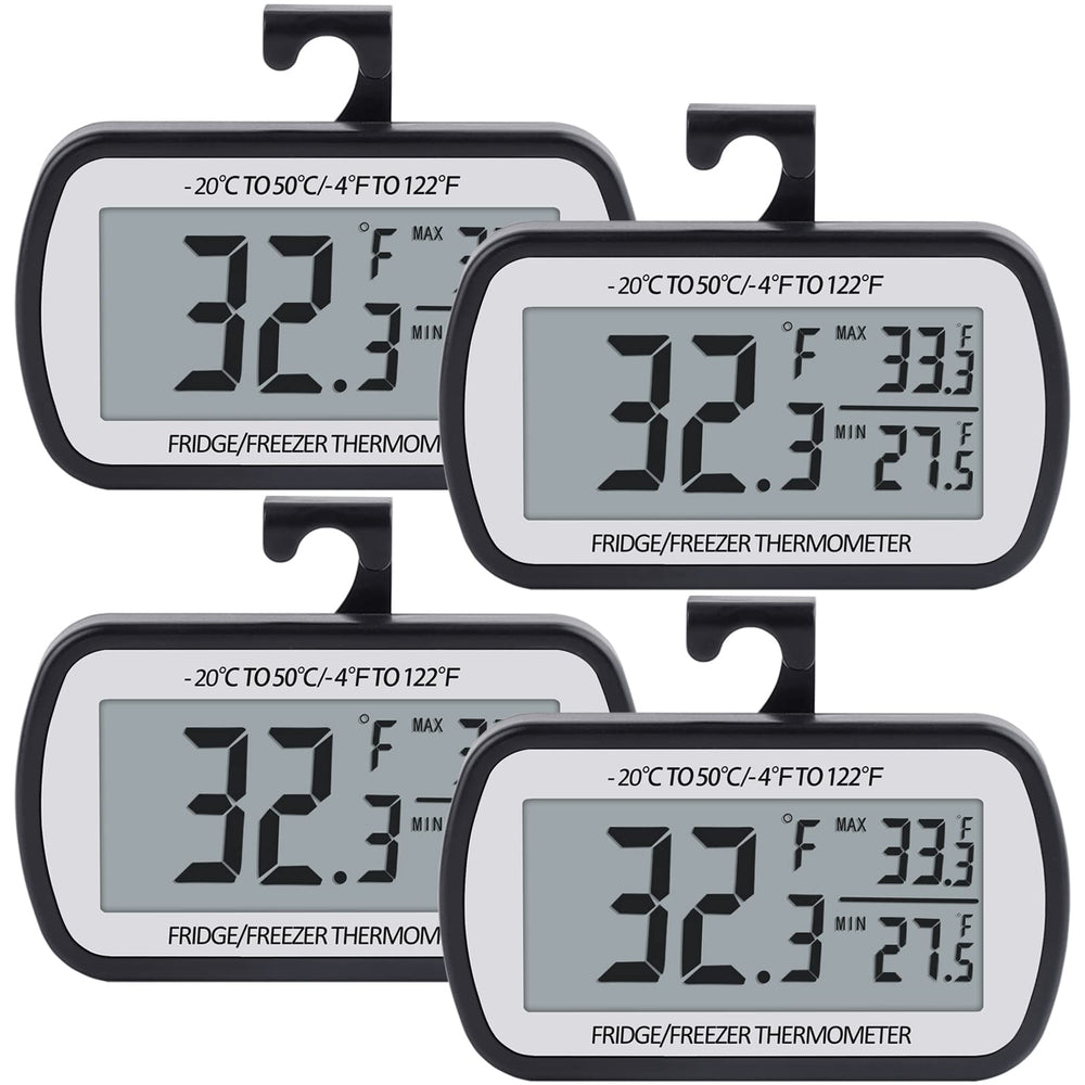 AEVETE thermomètre pack devant montrant les quatre unités pour contrôle multiple