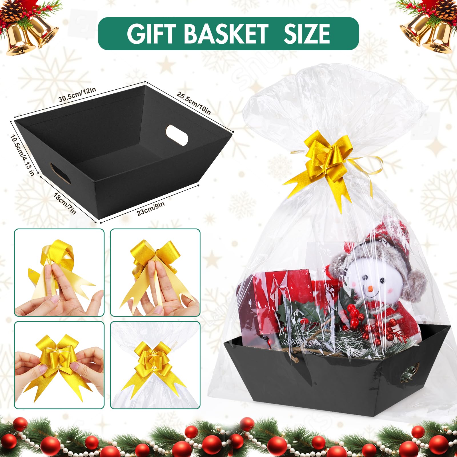 AFOROEOA panier garni pour fêtes montrant présentation soignée