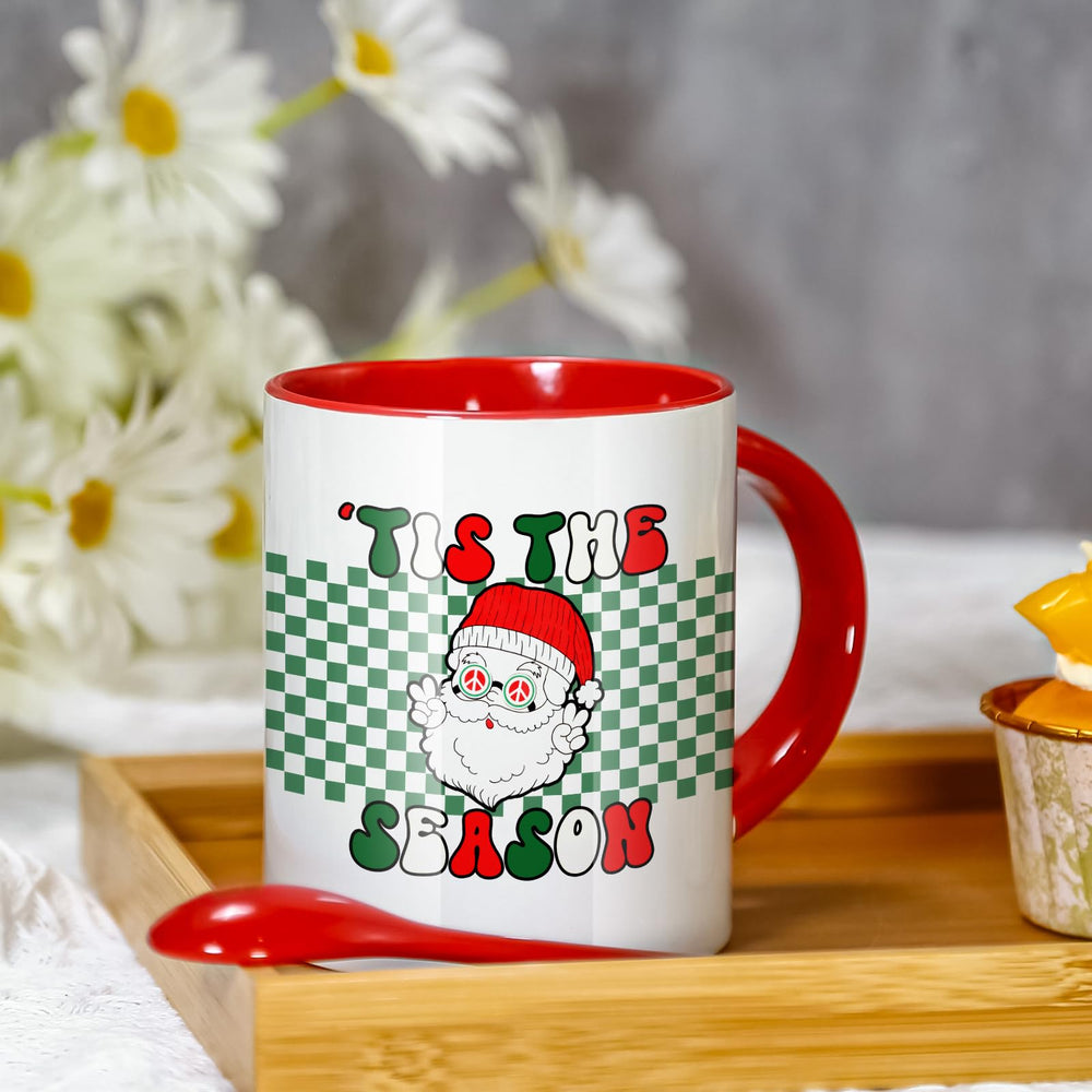 AGH mug posé en atelier pendant sublimation démontrant utilisation