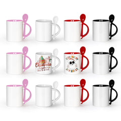 AGH mug face avant pack montrant design prêt à sublimer