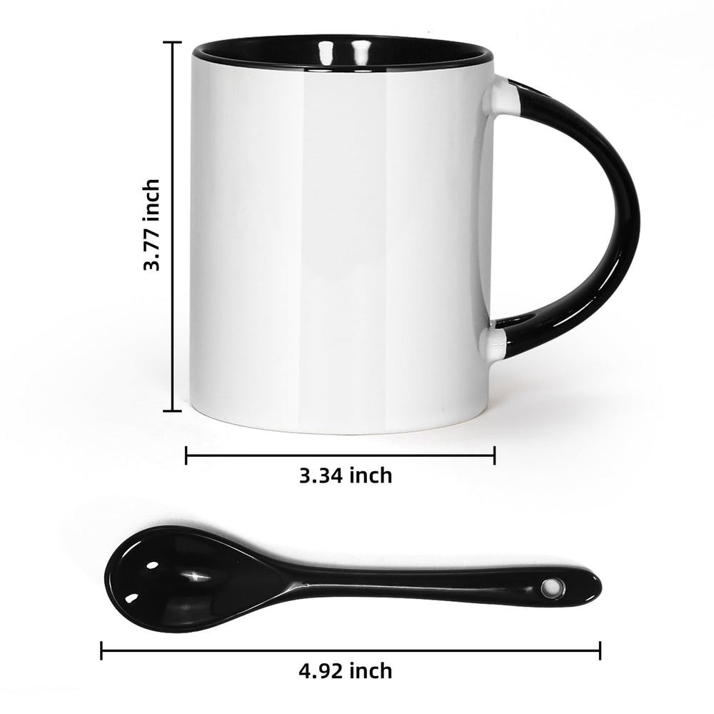 AGH tasse tenue à la main illustrant taille 11 oz conviviale
