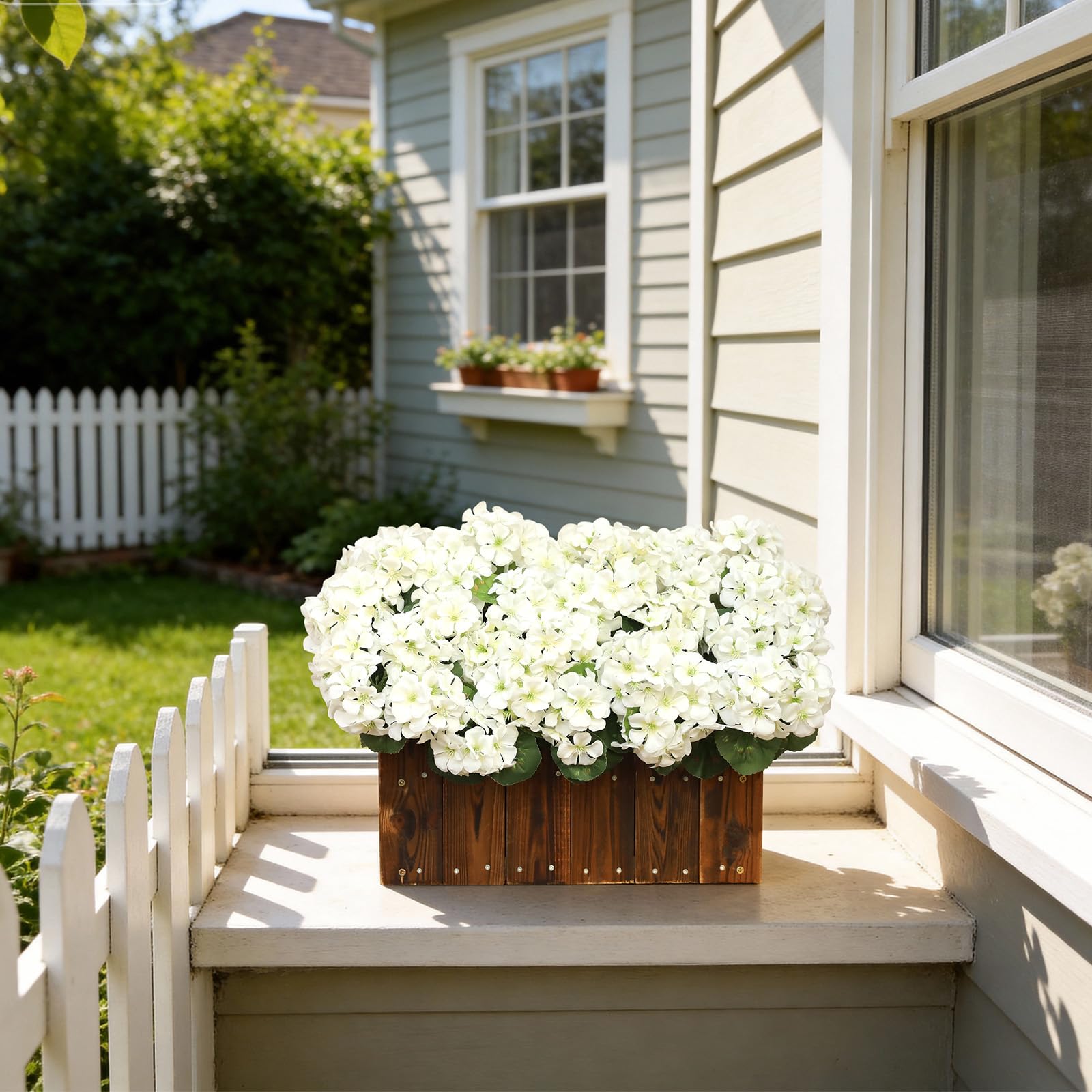 AGIRL jardinière sur balcon, ajoutant couleur et charme extérieur