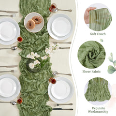 AGIRL chemin de table en situation mariage, crée ambiance romantique