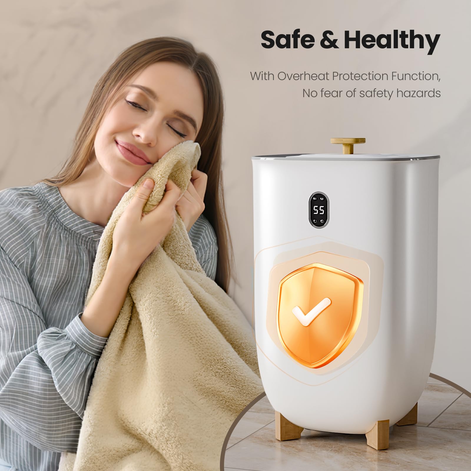 AGLUCKY installation dans salle de bain moderne pour ambiance cosy et pratique
