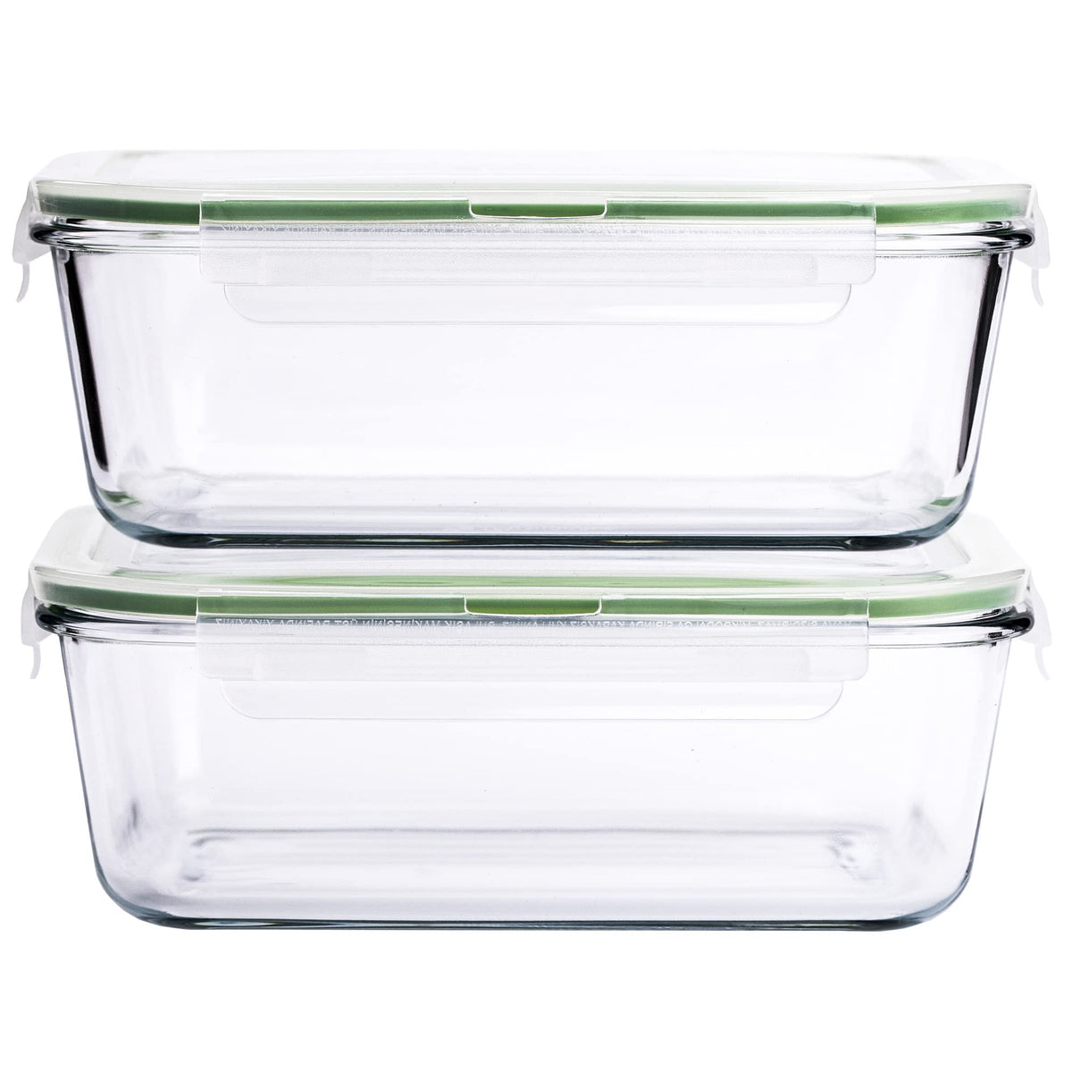 AGTRADE contenant verre face avant montrant la capacité et la finition, pratique pour préparer
