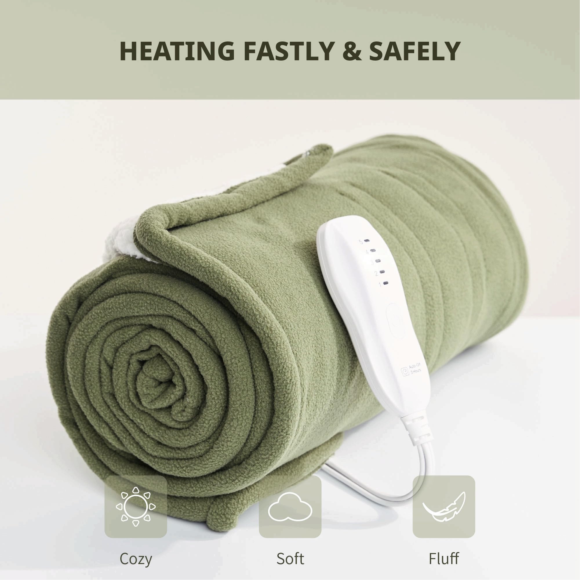 Aheadpret gros plan microfleece douce et chaude, sensation cocooning garantie