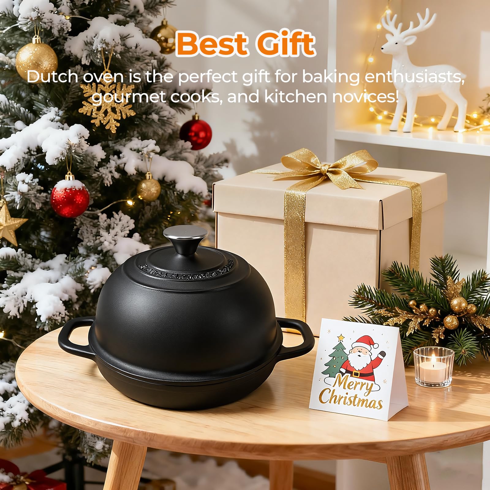 AHJ cocotte dans une cuisine lifestyle indiquant polyvalence quotidienne