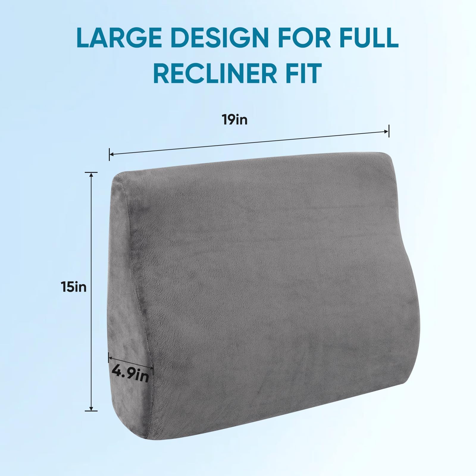 AHUAWA coussin à l'échelle d'une main pour visualiser dimensions pratiques