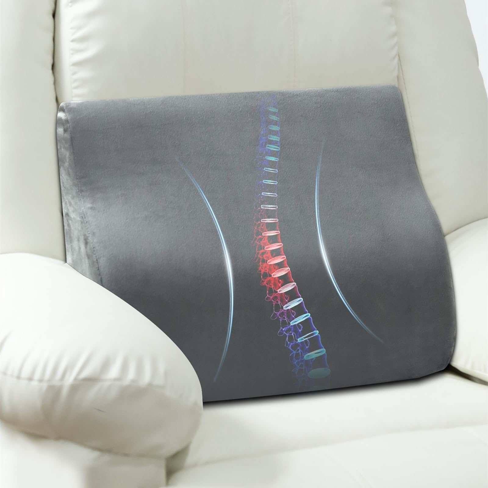 AHUAWA vue avant du coussin montrant design ergonomique et maintien