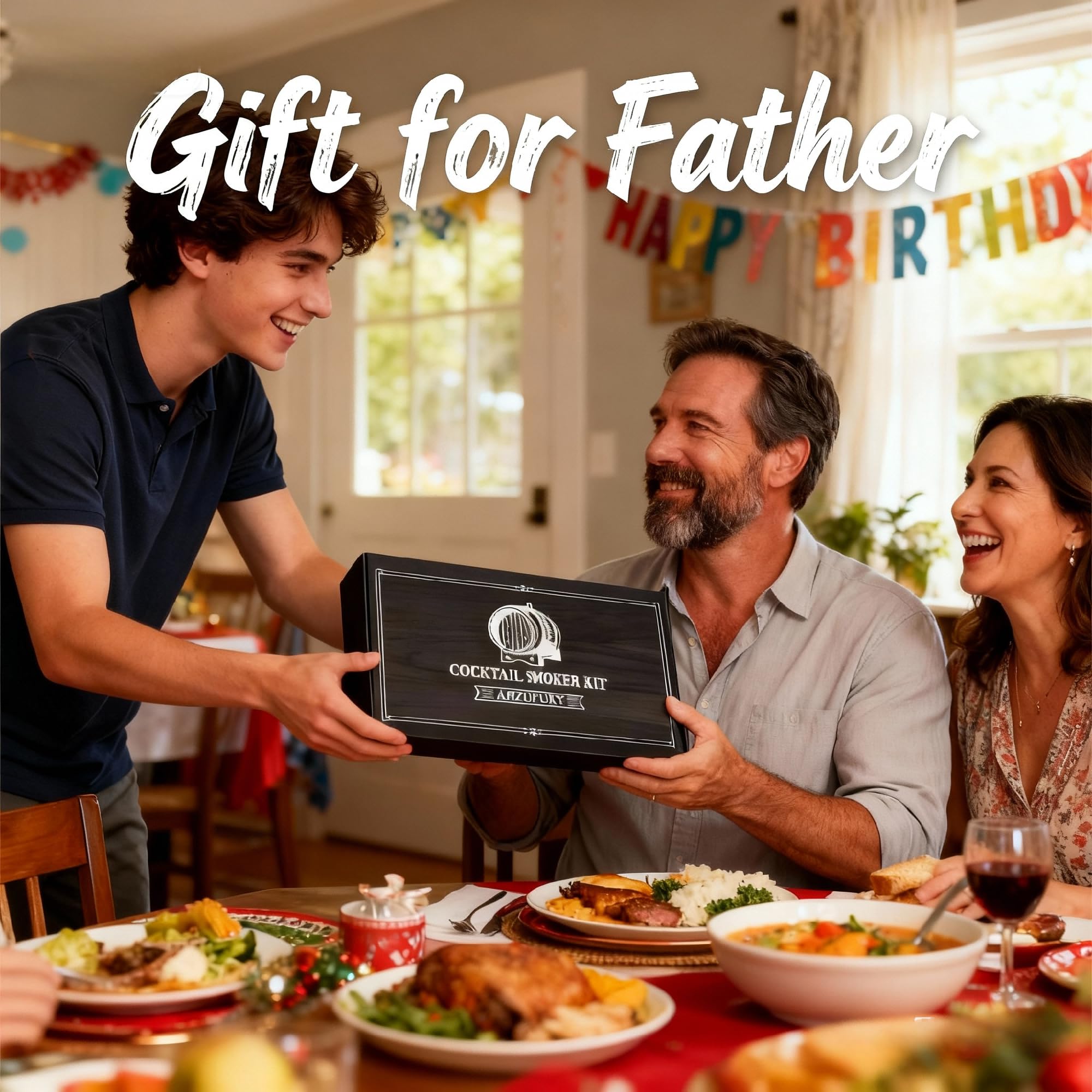 Ahzufuky emballage cadeau soigné prêt pour anniversaire ou fête