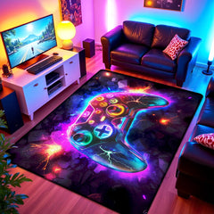 AICLIV tapis en situation dans une chambre d'ado ajoutant style et couleur