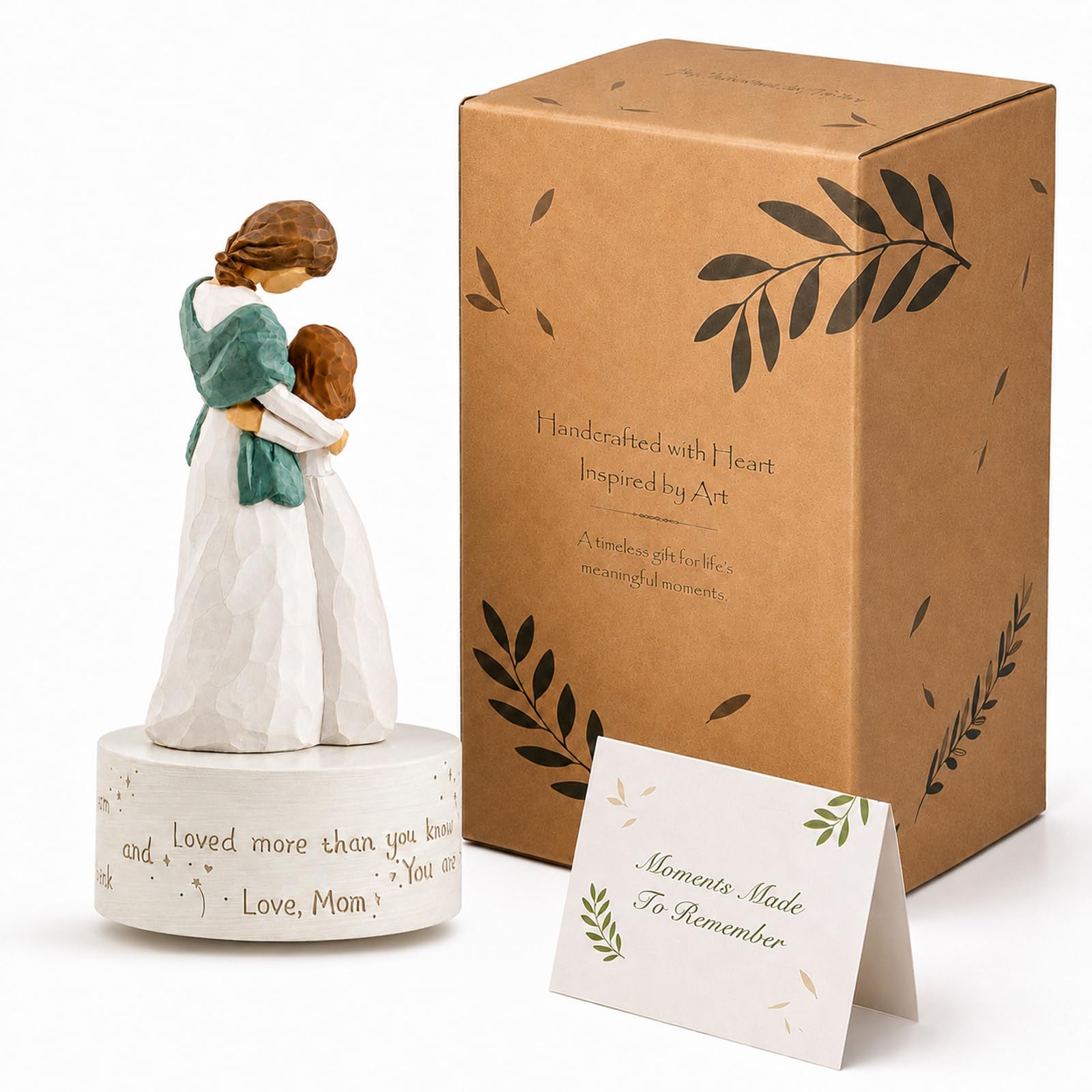 AIDLNS figurine tenue en main pour démontrer l'échelle et l'aspect cadeau