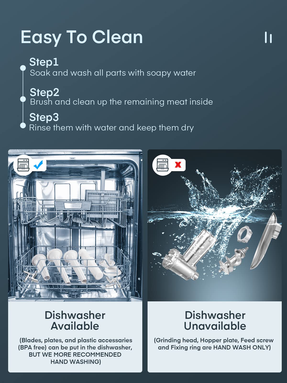 Aiheal taille comparée à la main pour voir l'échelle et la compacité
