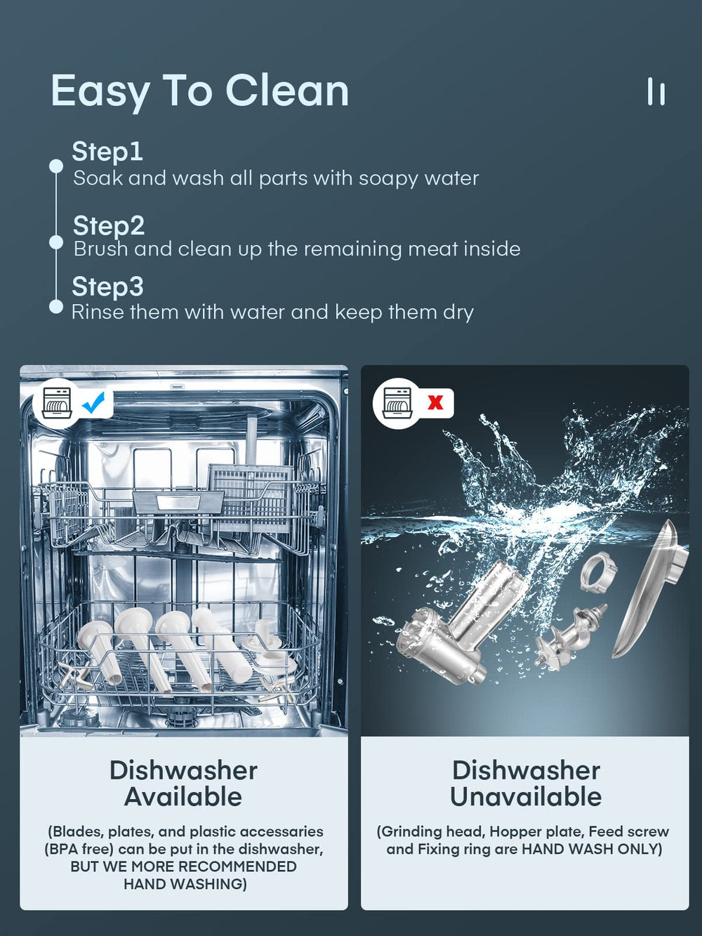 Aiheal taille comparée à la main pour voir l'échelle et la compacité