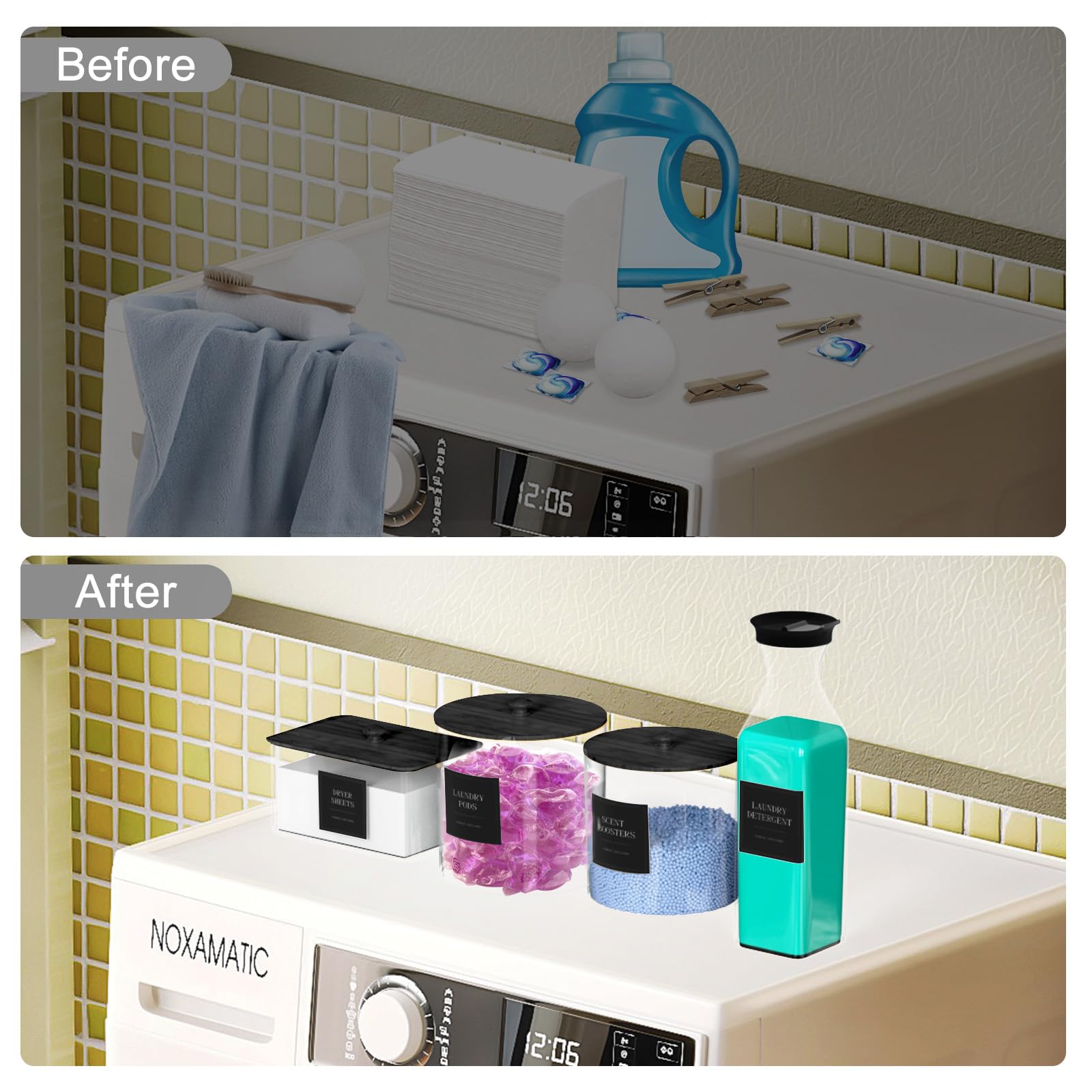 AIKAMI boîte feuilles en usage démontrant accès facile et rangement