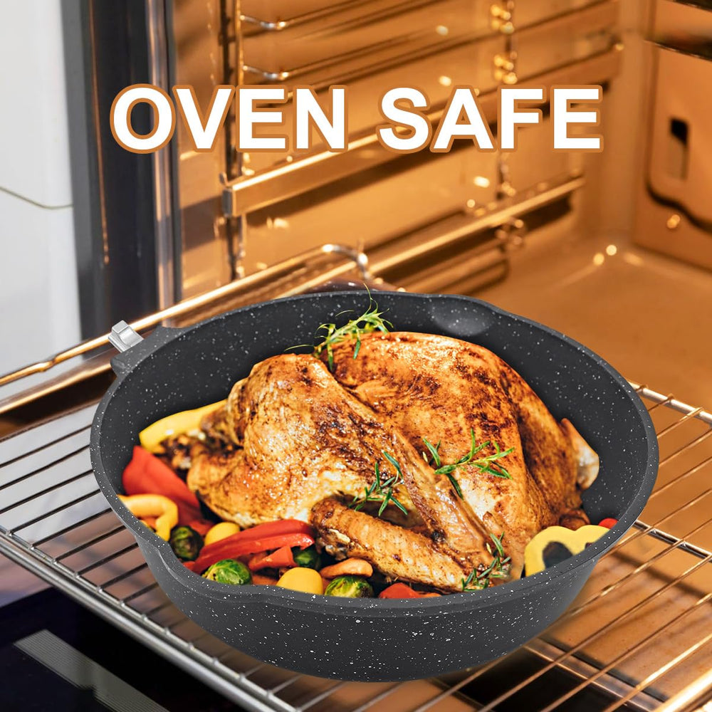AIKENBBKK couvercle silicone-verre assurant cuisson à couvert sûre