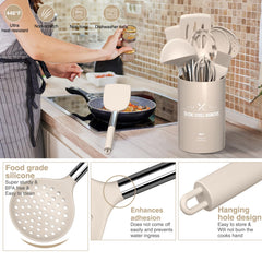 AIKKIL manche acier inox avec soudure solide pour durabilité