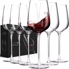 AILTEC ensemble six verres face montrant élégance et transparence