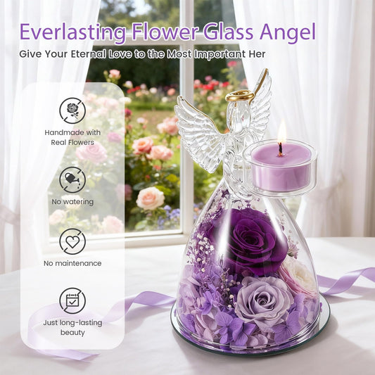 AIMEYE gros plan sur roses préservées montrant texture détaillée et couleur durable