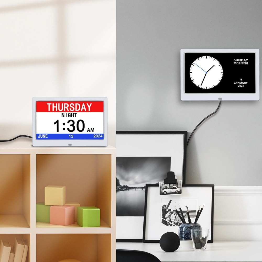 AINFTIME comparaison taille avec main pour évaluer dimensions réelles