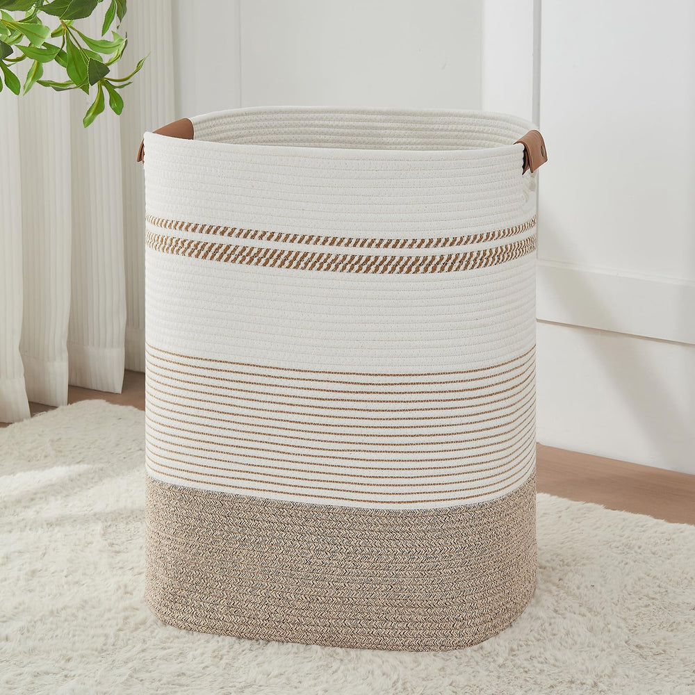 AINUOQI panier face pliable montrant rangement pratique