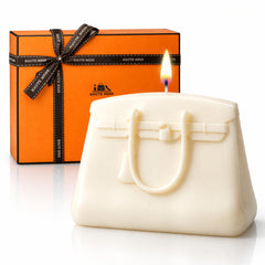 Air Wax bougie sac à main face et coffret élégant prêt à offrir