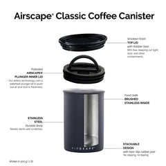 AirScape couvercle et piston en gros plan garantissant évacuation d'air