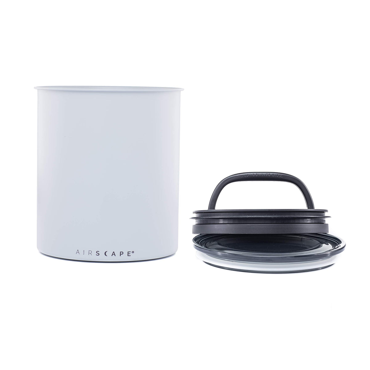 AirScape by Planetary Design boîtier matte gris, rangement esthétique et hermétique