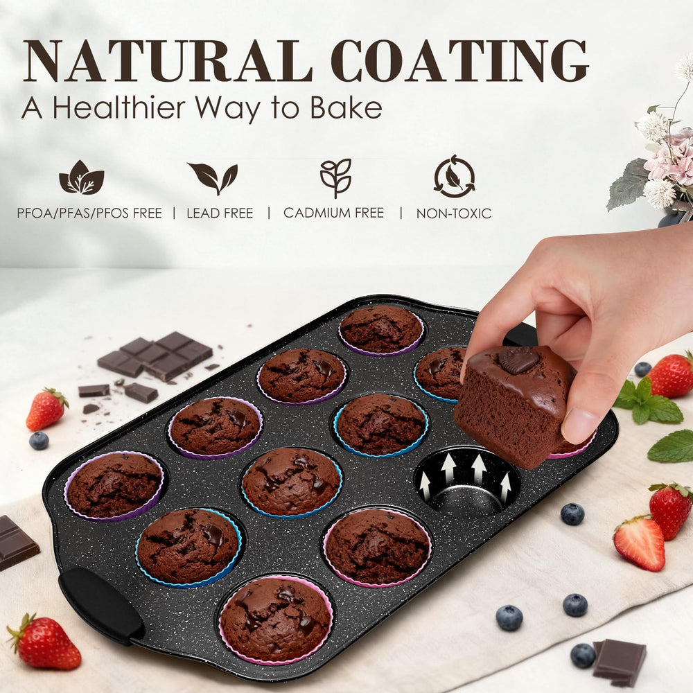 AIVIKI moules ronds et carrés pour gâteaux, finition antiadhésive facilitée