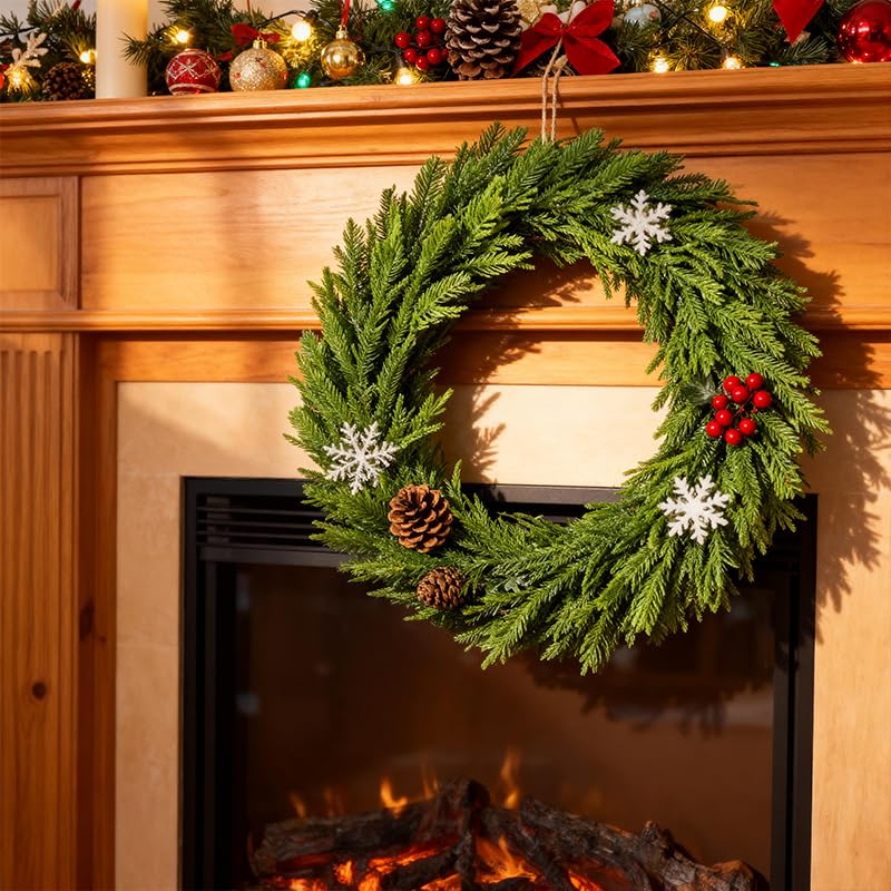 Aiwejay guirlande posée sur rampe d'escalier sécurise et sublime l'espace festif