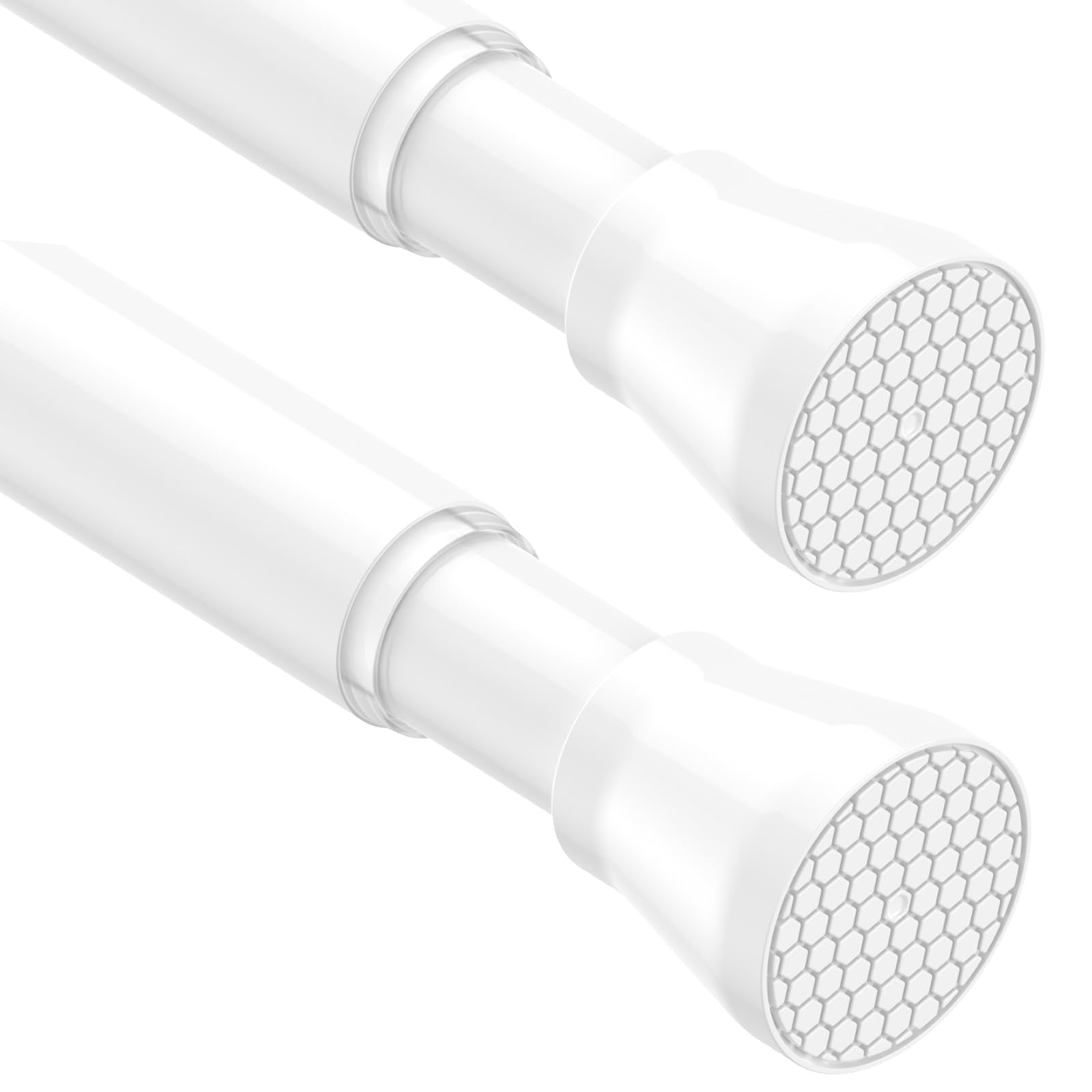 AIZESI ensemble 2 tringles blanches posées, solution sans perçage pratique