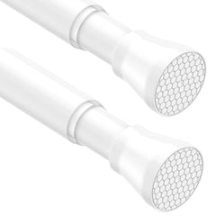 AIZESI ensemble 2 tringles blanches posées, solution sans perçage pratique