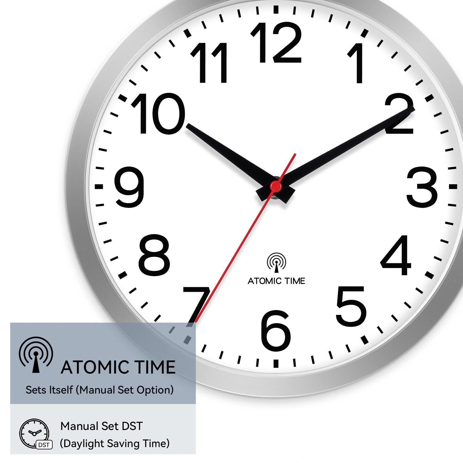 AKCISOT horloge en situation dans un salon moderne pour intégration décorative