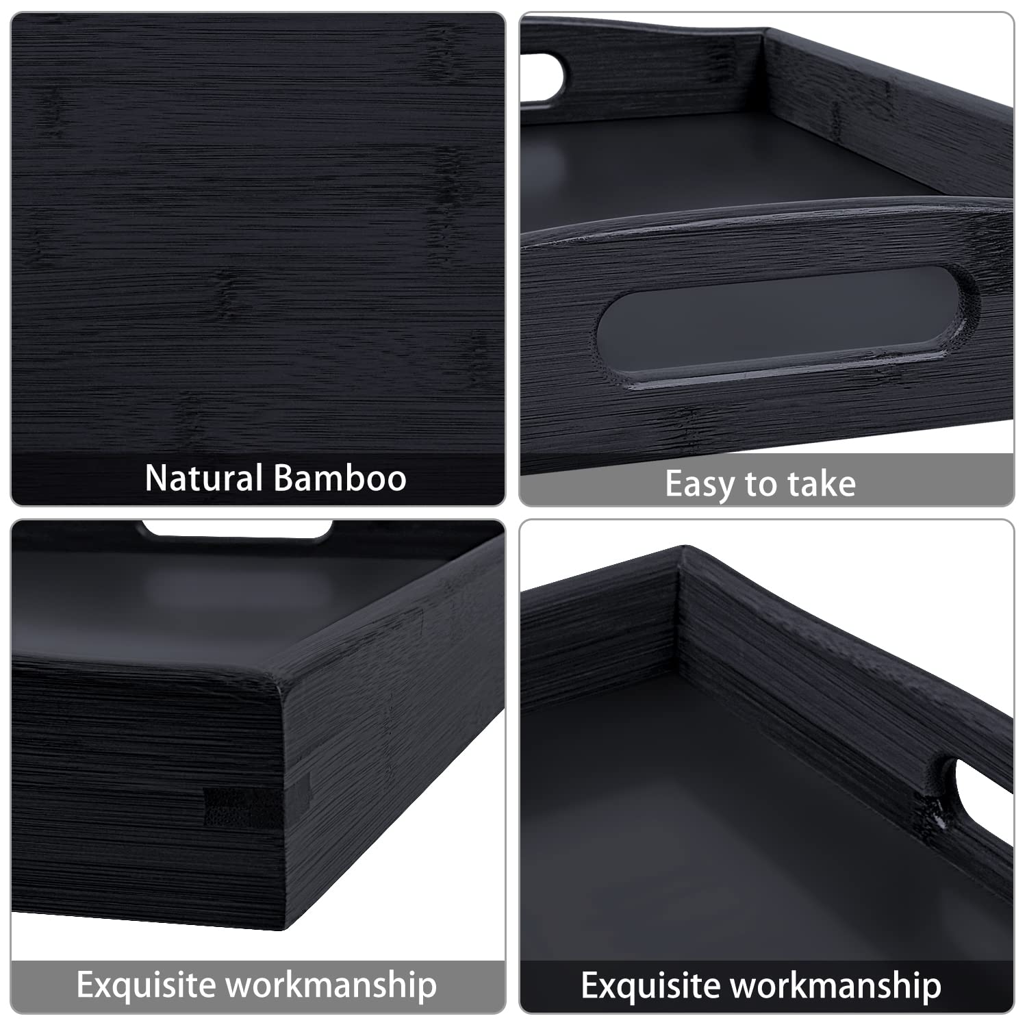 AKKAJJ gros plan du grain de bambou durable et résistant