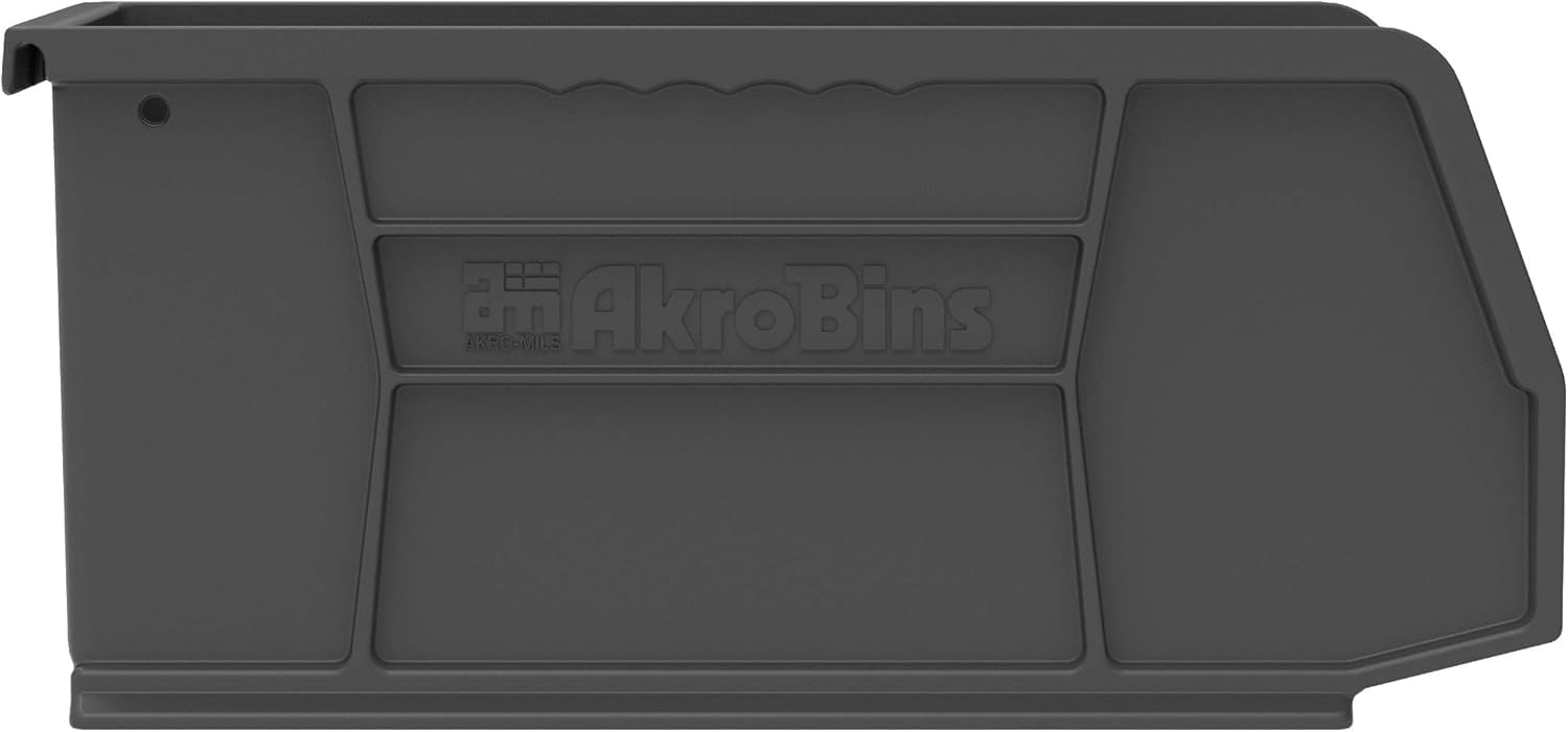 Akro-Mils bac AkroBins rangement jouets montrant rangement familial pratique