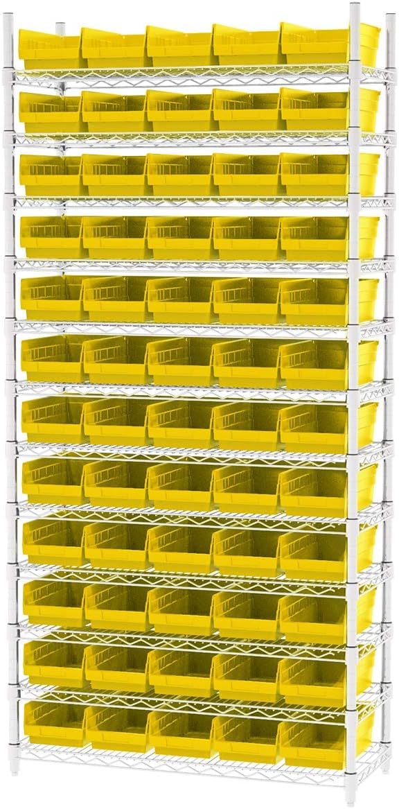 Akro-Mils bac à l'échelle avec outils illustrant dimensions pratiques