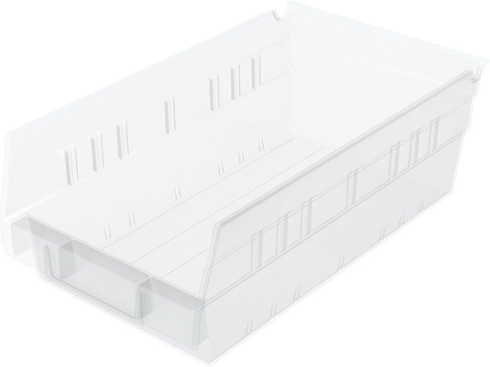 akro-mils face avant emballage montrant le bac transparent et gain de place