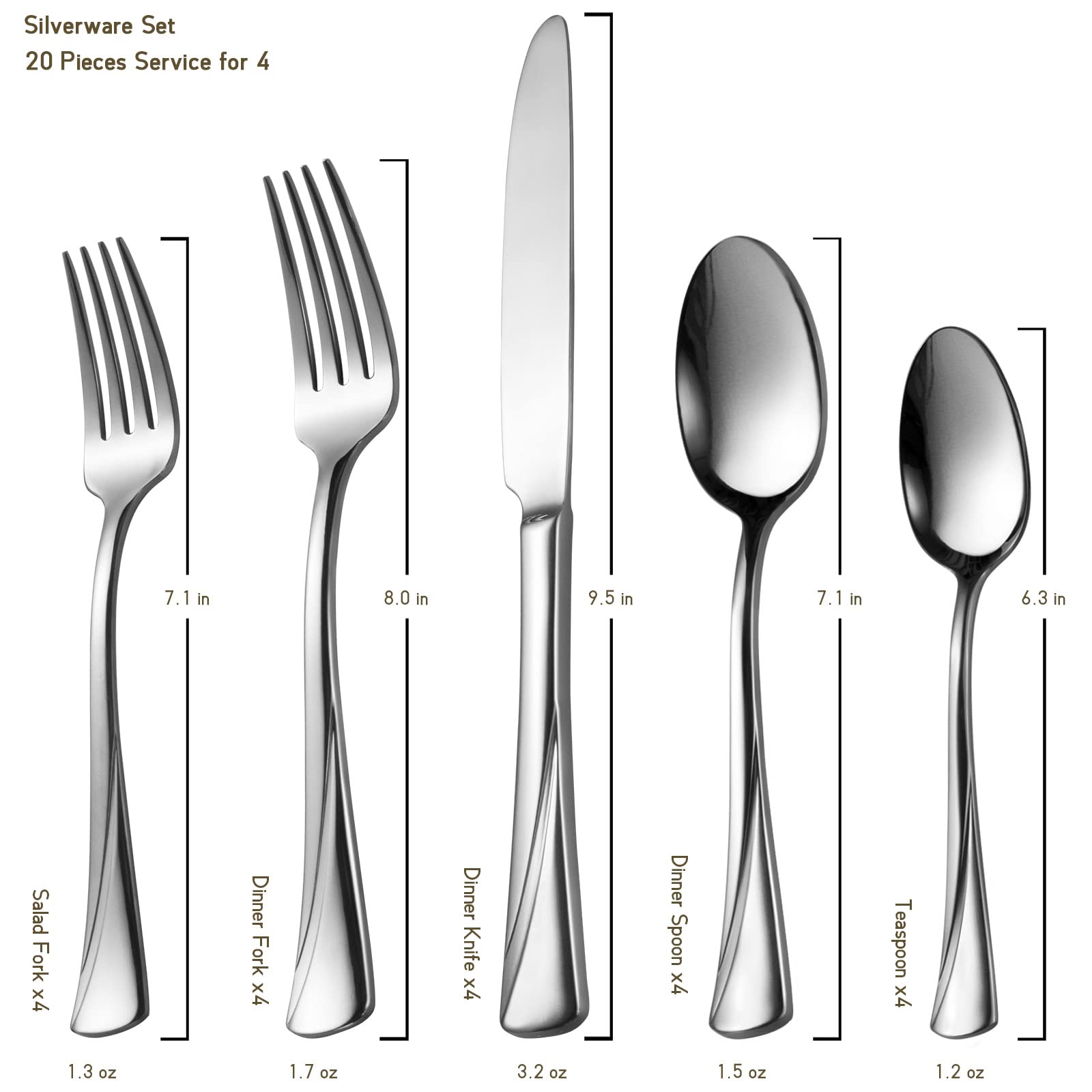 Alata Alice couverts en usage sur une table illustrant confort d'utilisation